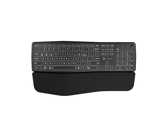 NATEC PORIFERA tastatur Hjemme/kontor Bluetooth QWERTY US International Sort #1