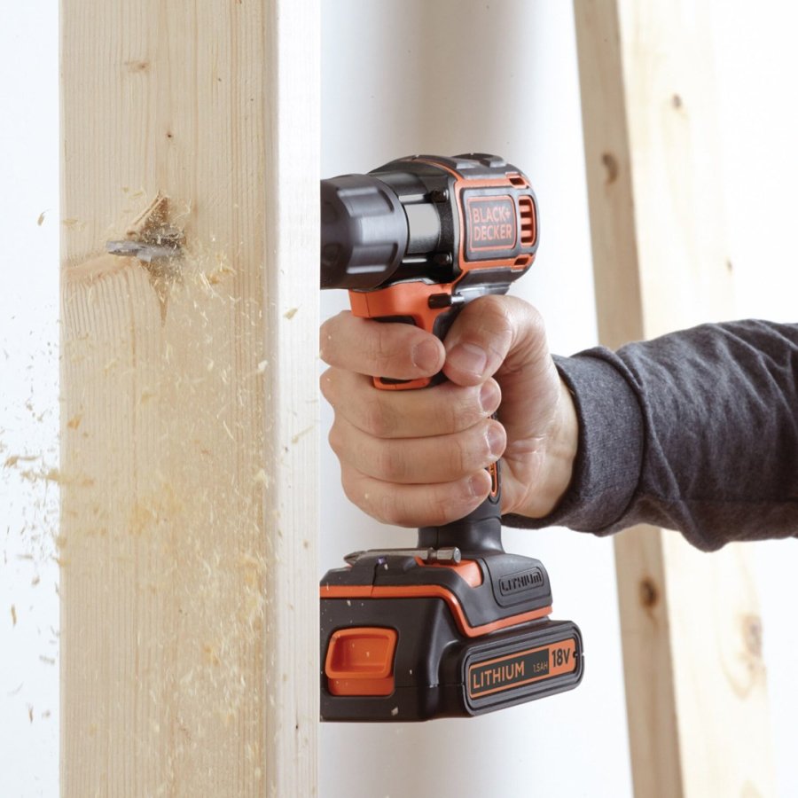 Black & Decker ASD18KB-QW bor Sort, Orange #6