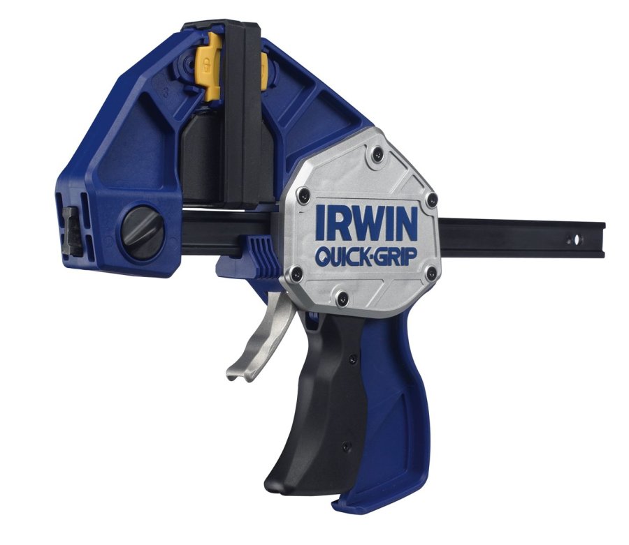 IRWIN 10505947 klemme Skruetvinge 125 cm Sort, Bl, Gr #3