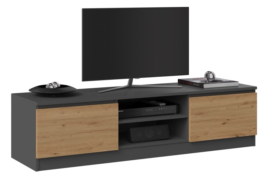 Topeshop RTV 140 ANTR/ARTIS TV stativ & underholdningscenter 2 hylder #2
