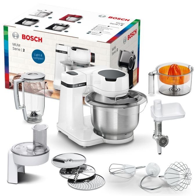 Bosch Serie 2 MUMS2EW40 foodprocessor 700 W 3,8 L Hvid #2