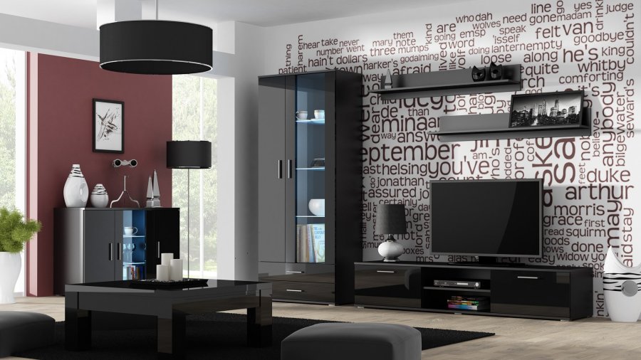 Cama SOHORTV180CZ/CZ TV stativ & underholdningscenter 1 hylder #9