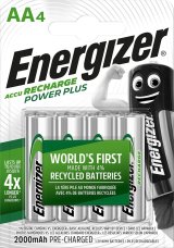 Energizer Accu Recharge Power Plus 2000 AA BP4 Genopladeligt batteri Nikkel-Metalhydrid (NiMH) #1