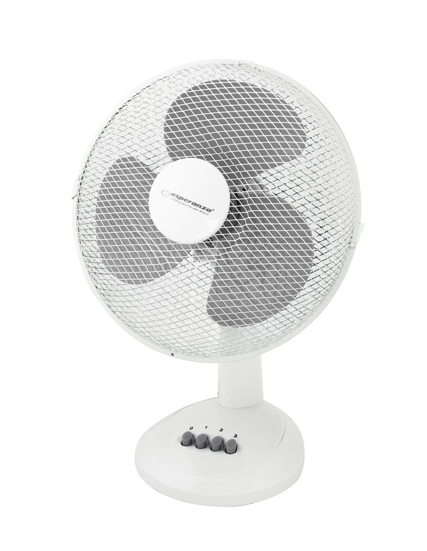 Esperanza EHF003WE, 12'' skrivebordsventilator, hvid-gr #7