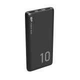 SILICON POWER GP15 Powerbank Eksternt batteri 10000 mAh 2x USB 2.1A (SP10KMAPBKGP150K) Sort #2