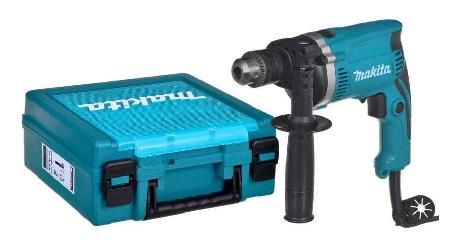 Makita HP1630K bor Ngle 3200 rpm Sort, Bl 2,1 kg #1