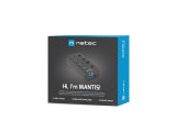 NATEC HUB USB 3.0 MANTIS 2 4-PORT MED SWITCH+STRMFORSYNING #7