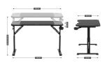 Huzaro Hero 2.6 gaming-skrivebord Sort #2