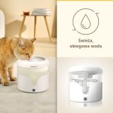 Panasonic CP-JNW01CW vandskl og foderautomat til hund og kat Plast Hvid Automatisk vandautomat til kledyr #7