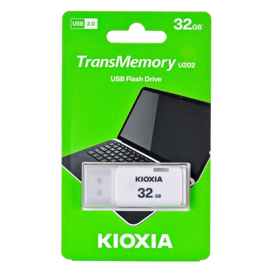 Kioxia TransMemory U202 USB-ngle 32 GB USB Type-A 2.0 Hvid #1