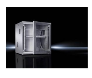 Rittal 7507.210 stativ 18U Fritst�ende reol Gr� #1