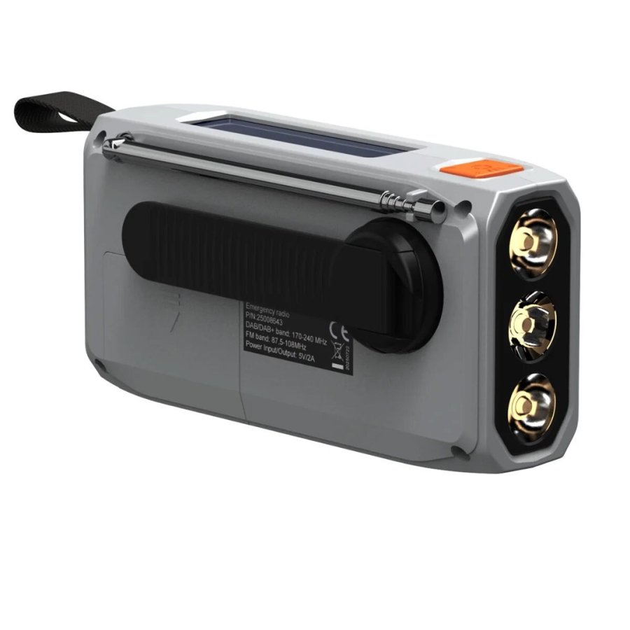 Marmitek 25008643 radio B�rbar Analog & digital Lys gr� #8