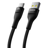 Baseus Flash 2 USB A til USB C hurtigopladningskabel 1 m 100 W Sort #3