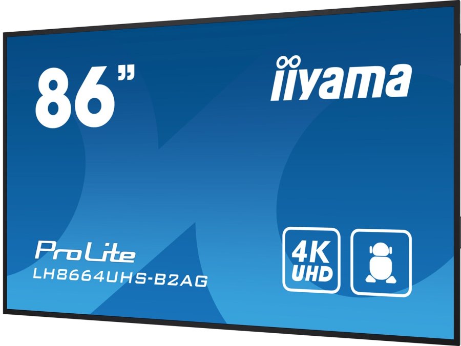 iiyama LH8664UHS-B2AG skilte display Digital fladpaneldisplay 2,18 m (86