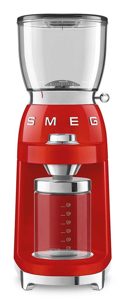 Smeg 50's Style Kaffekvrn CGF11RDEU Rd #1