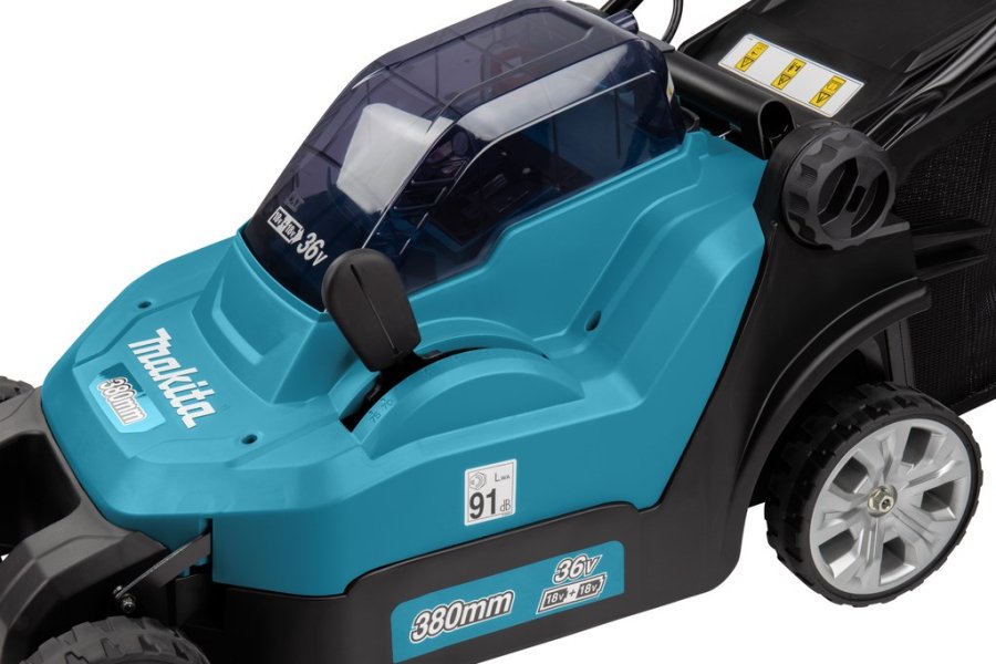 Makita DLM382CM2 plneklipper Manuel plneklipper Batteri Sort, Bl #7