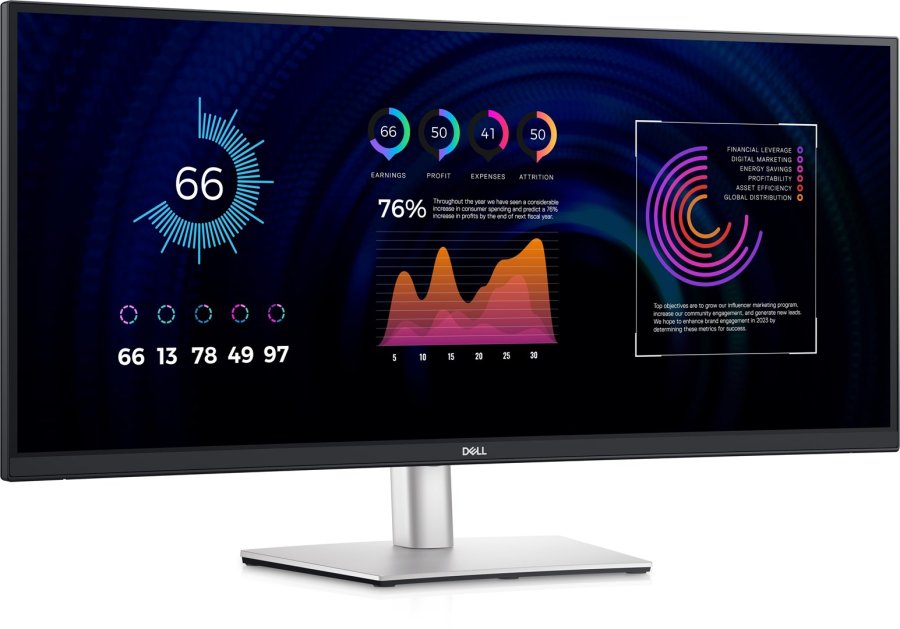 DELL P Series P3424WE computerskrm 86,7 cm (34.1