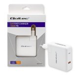 Qoltec 51710 oplader til mobil enhed Universel Hvid Vekselstrm Hurtig opladning Indendrs #3