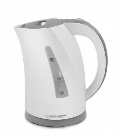 Esperanza EKK022 elkedel 1,7 L Gr�, Hvid 2200 W #1