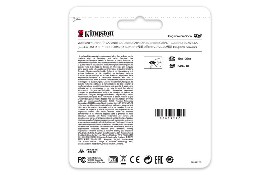 Kingston Technology 128 GB SDXC Canvas Select Plus 100R C10 UHS-I U3 V30 #10
