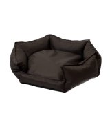 GO GIFT Hexagon sort XXL - seng til kledyr - 90 x 63 x 16 cm #1