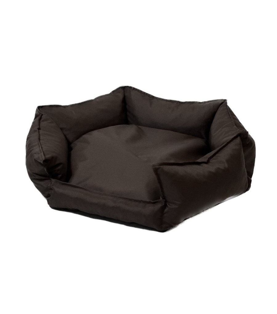 GO GIFT Hexagon sort XXL - seng til kledyr - 90 x 63 x 16 cm #1