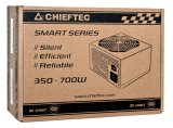 Chieftec Smart GPS-600A8 enhed til str�mforsyning 600 W 20+4 pin ATX ATX Sort #37