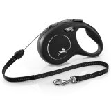 Flexi New CLASSIC 8 m Sort Hund Fleksibel hundesnor #1