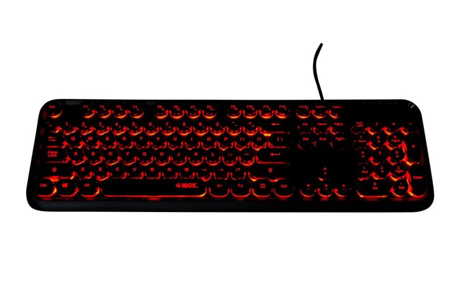 TASTATUR I-BOX PULSAR IKS620, LED, KABLET #11