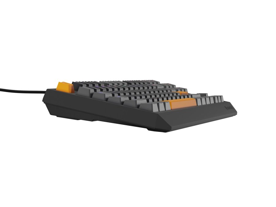 GENESIS Thor 230 TKL tastatur Spil USB + RF Wireless + Bluetooth QWERTY Sort, Gr, Orange #10
