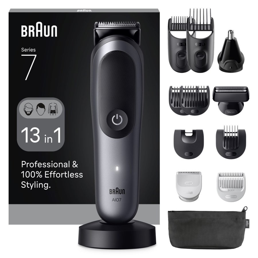 Braun 80789908 skg- og hrtrimmer Mrkegr 21 Lithium-Ion (Li-Ion) #1