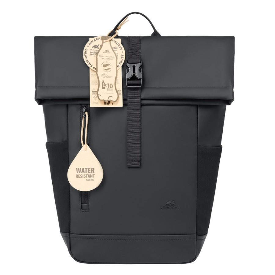 Rivacase Eden rygs�k Rulletoprygs�k Sort Polyester, PU-l�der #5