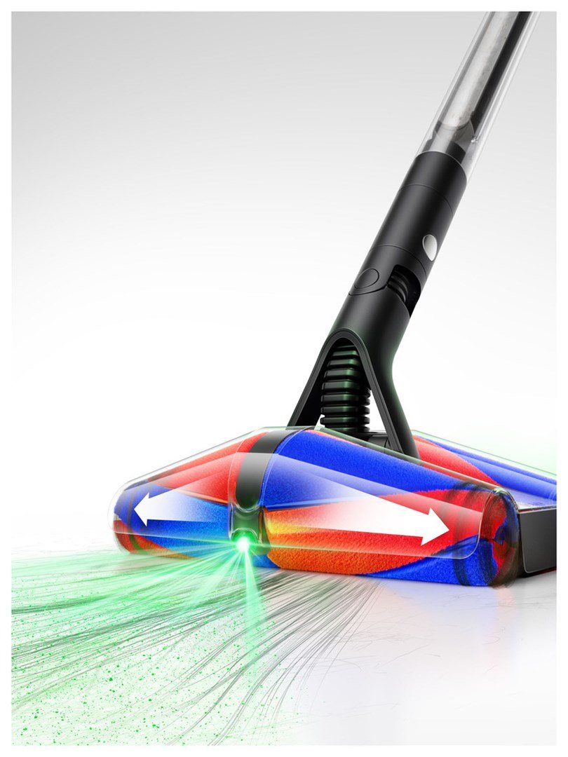 Dyson PencilVac Fluffycones Stick vakuum Batteri Dry Posel�s 0,8 L Sort, Gr� #3