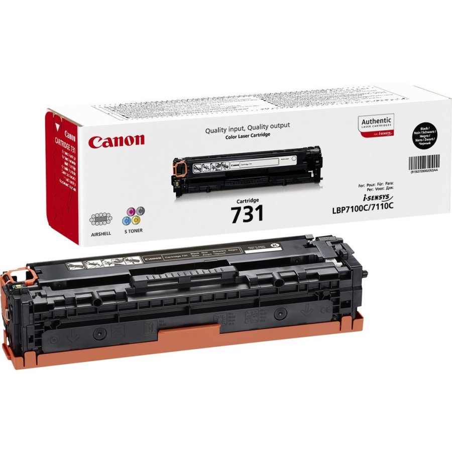 Black Laser Toner (731BK) #1