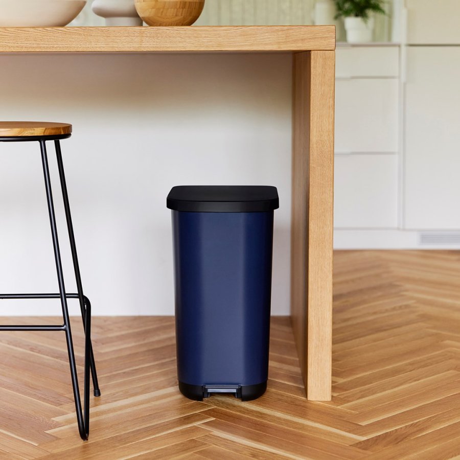 Skraldespand Rotho Ribo Blue Bl Plastik 35 L #8