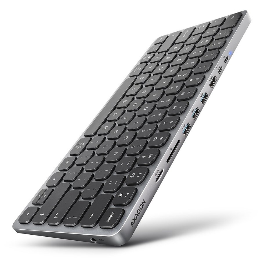Axagon HMC-KB-US dockingstation Ledningsfrt USB 3.2 Gen 1 (3.1 Gen 1) Type-C Gr #1