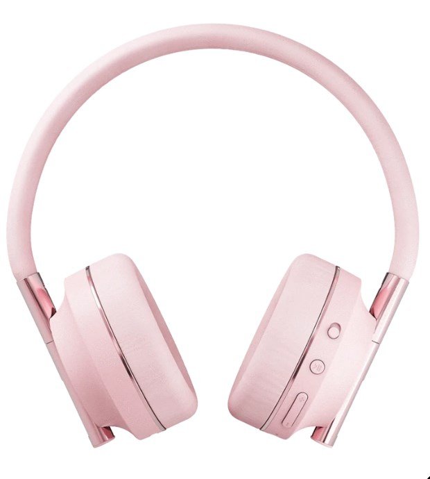 HAPPY PLUGS Play Headphone Over-Ear 85dB Wireless Pink/Gold #3