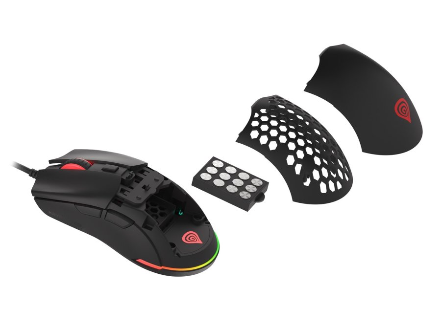 GENESIS Krypton 750 mus Spil Ambidextrous USB Type-A Optisk 8000 dpi #13