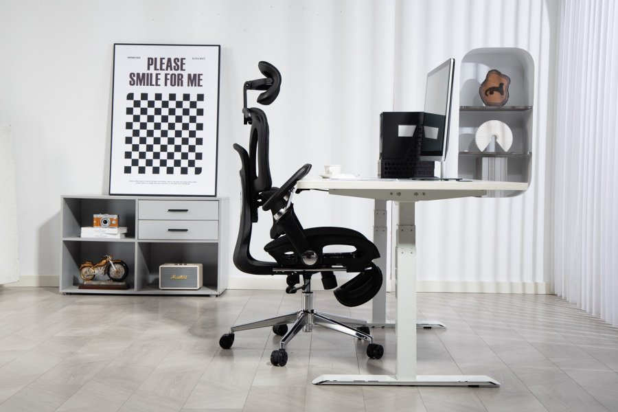 Activejet ergonomisk kontorstol YK848 sort #28