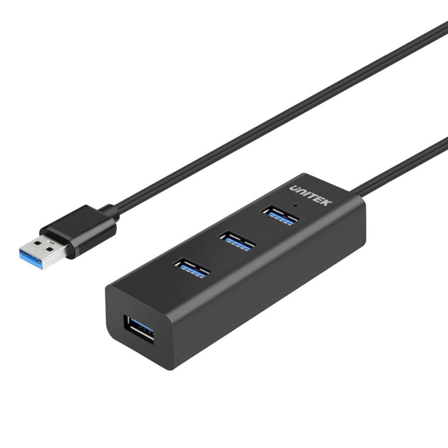 UNITEK Y-3089V01 interface hub USB 3.2 Gen 1 (3.1 Gen 1) Type-A 5000 Mbit/s Sort #1