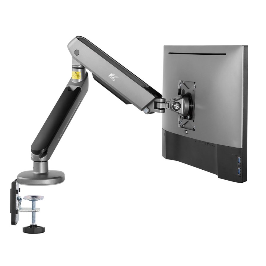 NanoRS gaming monitor mount, RGB LED-baggrundsbelysning, 17-32, maks. 9 kg, VESA 75x75 / 100x100, RS165 #11