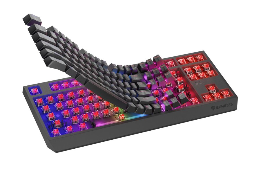 GENESIS Thor 230 TKL tastatur Spil USB + RF Wireless + Bluetooth QWERTY Gr #15