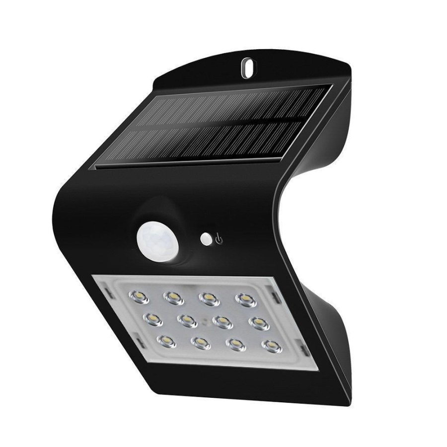 Solcelleprojektor V-TAC VT-767-2 1,5W LED 4000K 220lm (SKU 8277) Sort #1