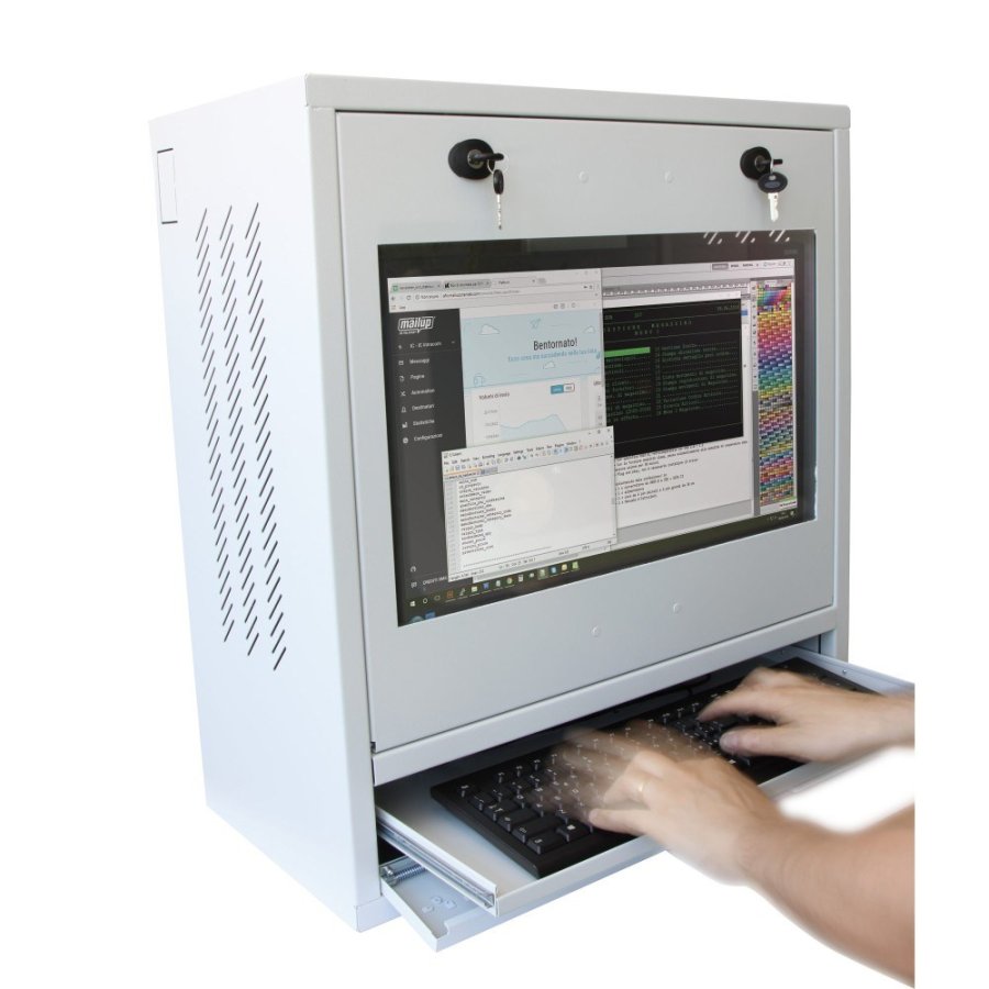 Techly ICRLIM10 stativ 1U Vgmonteret stativ Gr #4