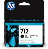 HP 712 DesignJet-blkpatron, sort, 38 ml #1
