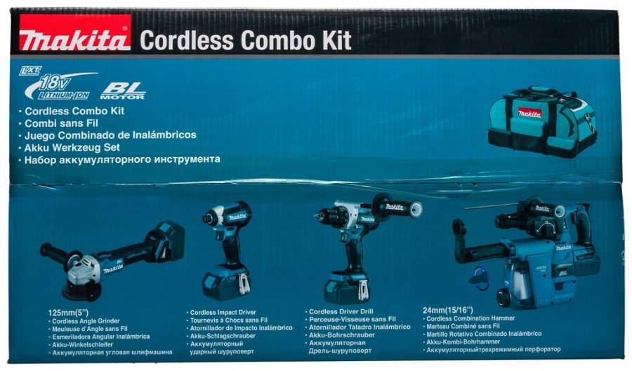 Makita DLX4155TX1 elvrktj kombinationsst Batteri #9
