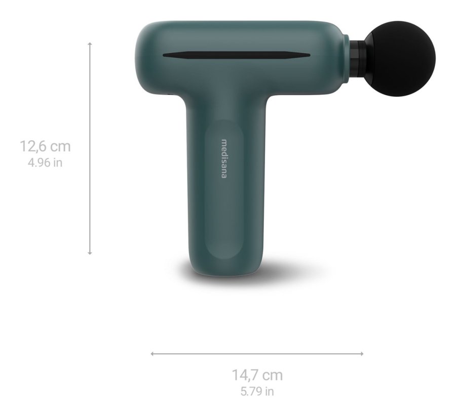 Medisana MG 200 massageapparat Muskler Sort, Gr #2