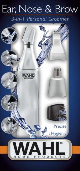 Wahl Ear, Nose & Brow 3-In-1 prcision trimmer Slv #10