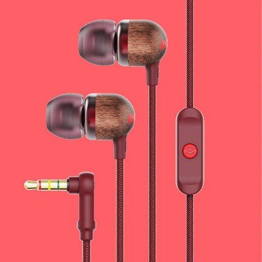 The House Of Marley Smile Jamaica Headset Ledningsfrt I rerne Opkald/musik Rd, Tr #4