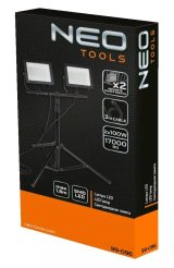 Dobbelt spotlight 2x100W SMD LED 2 x 8500lm #9